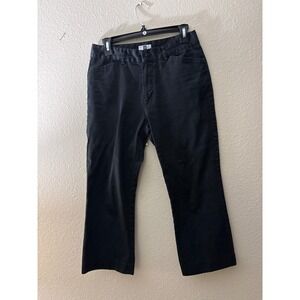 Gap Womens Black 100% Cotton Cropped Wide Leg Chino Pants Size 4
A901
